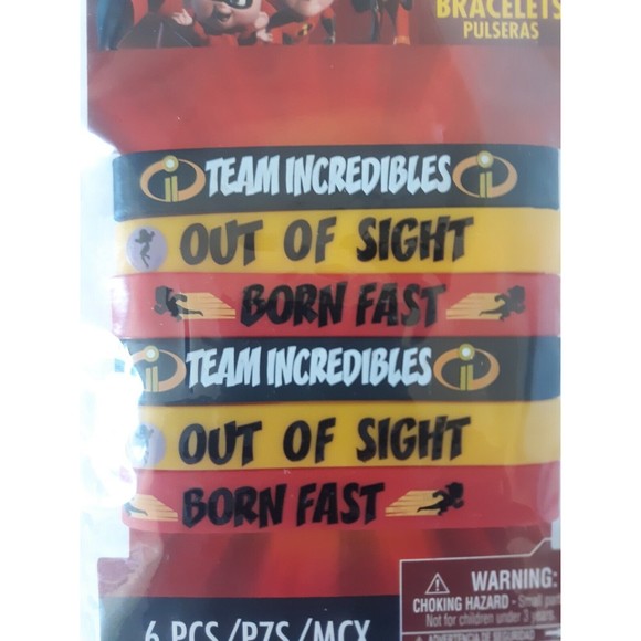 The Incredibles Favors for Kids (4 pcs) Silicone Rubber Birthday Party Prizes 3+ - Picture 3 of 4